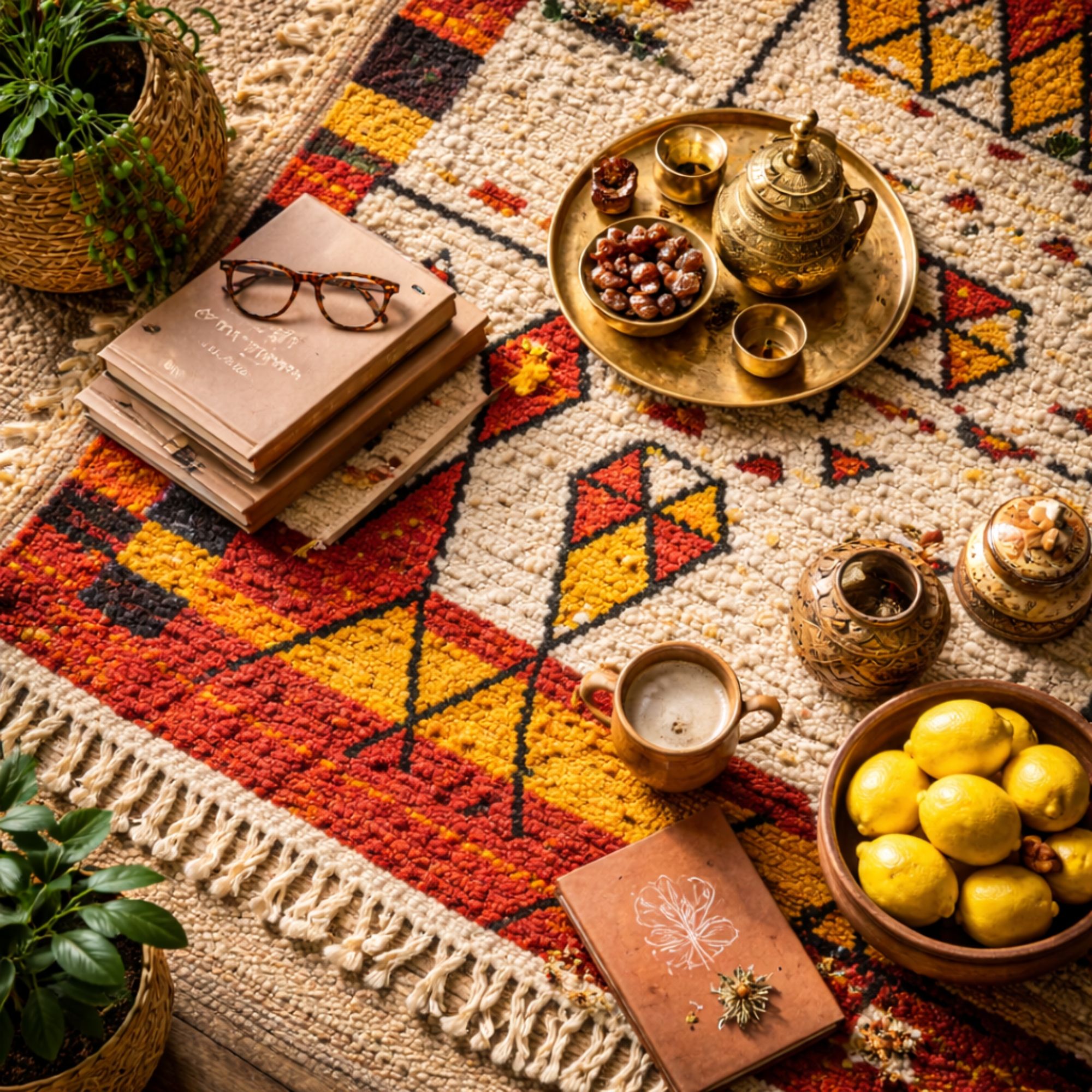 Beni Ourain Moroccan — Moroccan Rug 8x10 — Tribal Berber Rug